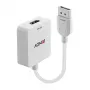 Lindy HDMI 18G - DisplayPort 1.2 -muunnin, 0,095 m, HDMI tyyppi A (Standard), DisplayPort, naaras, uros, suora