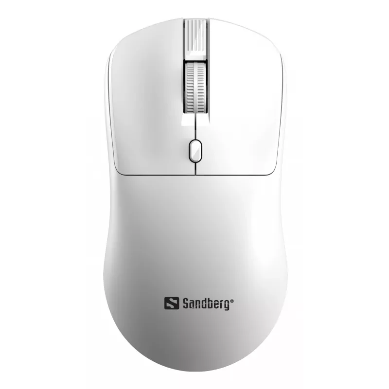 Sandberg Wireless Mouse Saver valkoinen, molempikätinen, RF Wireless, 1600 DPI