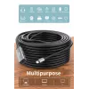 USB-C–USB-C aktiivinen jatkokaapeli EQUIP 5 m, USB 3.2 Gen 1 (5 Gbit/s), nikkelöidyt kontaktit, musta