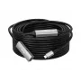 USB-C–USB-C aktiivinen jatkokaapeli EQUIP 10 m, USB 3.2 Gen 1 (5 Gbit/s), musta