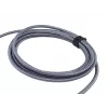 USB-C–USB-C-kaapeli EQUIP 1,0 m — USB 3.2 Gen 2x2, 20 Gbit/s, PD 240 W, 4K/60 Hz, musta