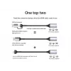 USB–HDMI-adapteri EQUIP 133498 (USB-C- ja USB-A-liitin HDMI:hin, 1080p, alumiinikotelo, harmaa)