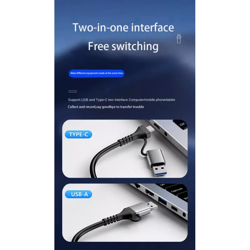 USB–HDMI-adapteri EQUIP 133498 (USB-C- ja USB-A-liitin HDMI:hin, 1080p, alumiinikotelo, harmaa)