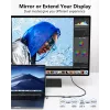 USB–HDMI-adapteri EQUIP 133498 (USB-C- ja USB-A-liitin HDMI:hin, 1080p, alumiinikotelo, harmaa)