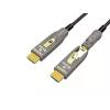 Equip HDMI 2.1 aktiivinen optinen kaapeli 15 m, irrotettava tyyppi D + A, 48 Gbit/s, 8K/60Hz