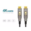 Equip HDMI 2.1 aktiivinen optinen kaapeli 15 m, irrotettava tyyppi D + A, 48 Gbit/s, 8K/60Hz
