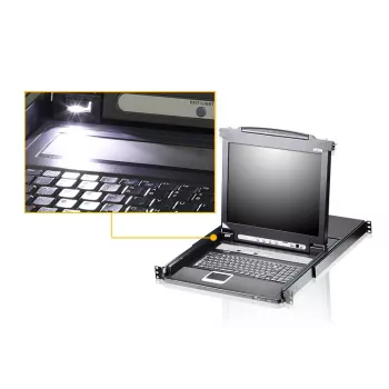 ATEN CL5708N telinekonsoli 48,3 cm (19