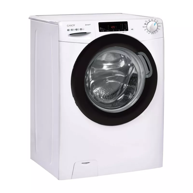 Candy Smart CSS 127TWB5/1-S pesukone edestä täytettävä 7 kg 1200 kierr./min valkoinen