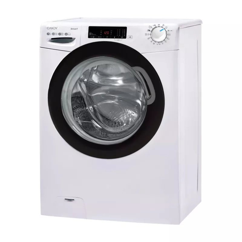 Candy Smart CSS 127TWB5/1-S pesukone edestä täytettävä 7 kg 1200 kierr./min valkoinen