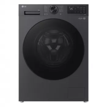 LG F2X50S9TBB -pyykinpesukone, edestä täytettävä, 9 kg, 1170 kierr./min, musta