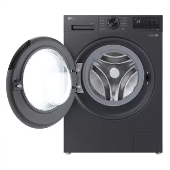 LG F2X50S9TBB -pyykinpesukone, edestä täytettävä, 9 kg, 1170 kierr./min, musta