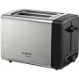 Bosch TAT4P420 -leivänpaahdin, 2 viipaletta, 970 W, musta, ruostumaton teräs