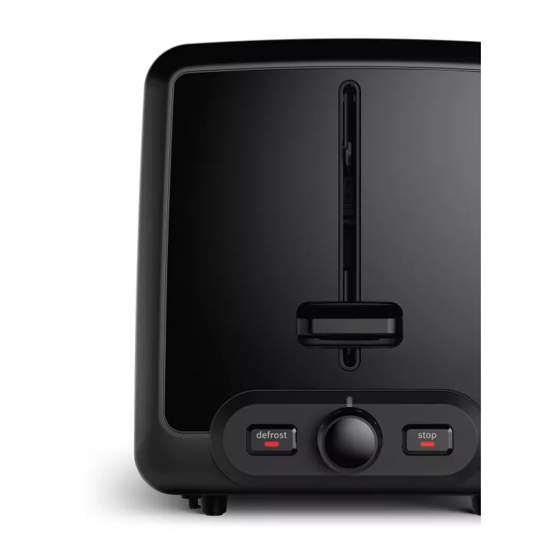 Bosch TAT4P420 -leivänpaahdin, 2 viipaletta, 970 W, musta, ruostumaton teräs