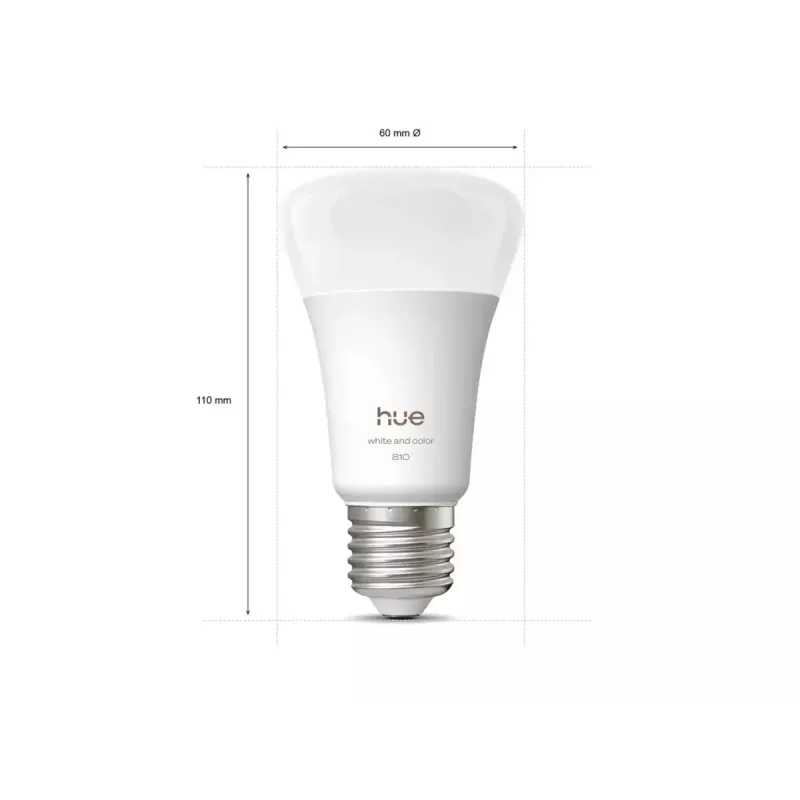 Philips Hue White and colour ambience A60 – E27 älylamppu – 810