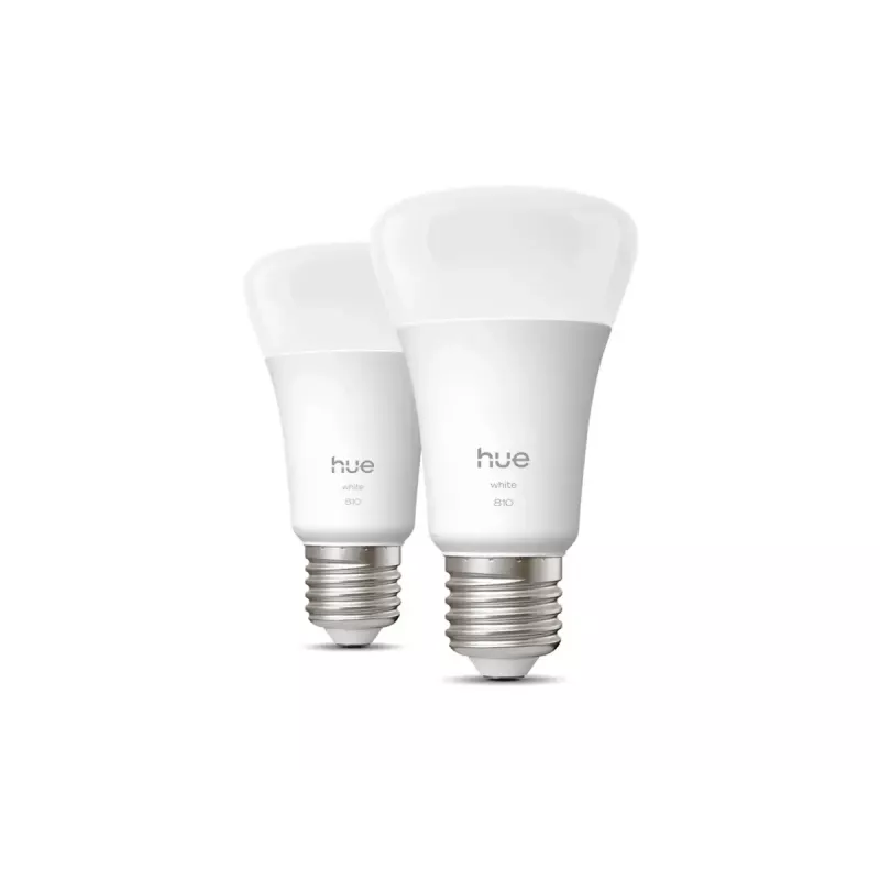 Philips Hue W 810 A60 2P EU | E27 | 7 W | lämminvalkoinen–päivänvalkoinen valo | Bluetooth, Zigbee