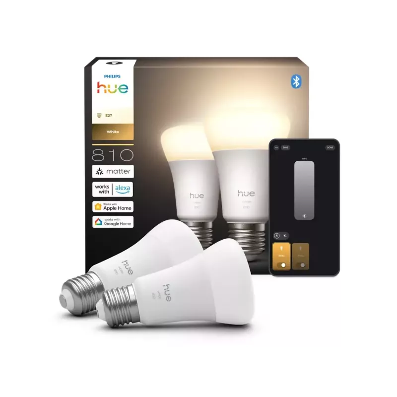 Philips Hue W 810 A60 2P EU | E27 | 7 W | lämminvalkoinen–päivänvalkoinen valo | Bluetooth, Zigbee
