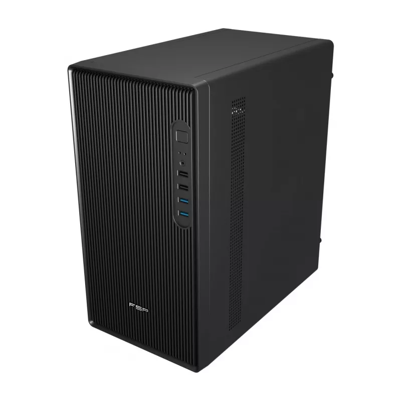 FSP S120-B -kotelo, Mini Tower, mITX, mATX, musta