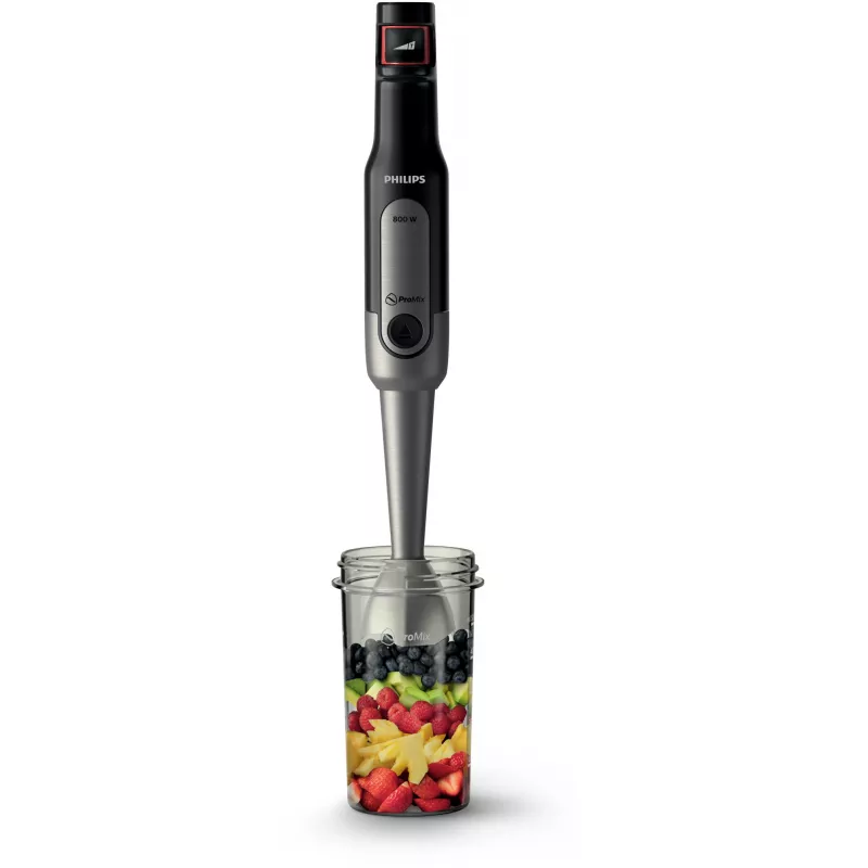 Sauvasekoitin Philips Viva Collection HR2656/90 musta harjattu teräs