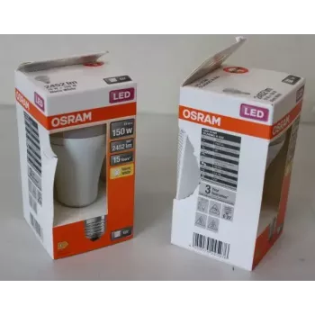 LEDvance Parathom Classic LED E27 19W 827 (lämmin valkoinen) ei himmennettävä — vaurioitunut pakkaus