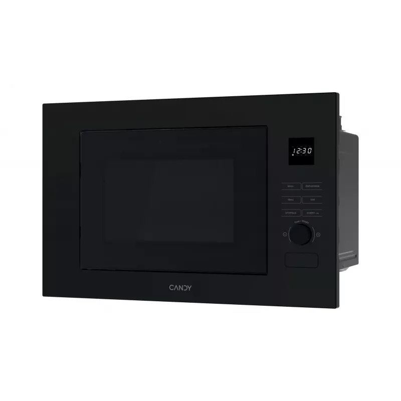 Candy CA38FL7N20WXB musta grillimikroaaltouuni, kalusteeseen asennettava, 20 L, 750 W