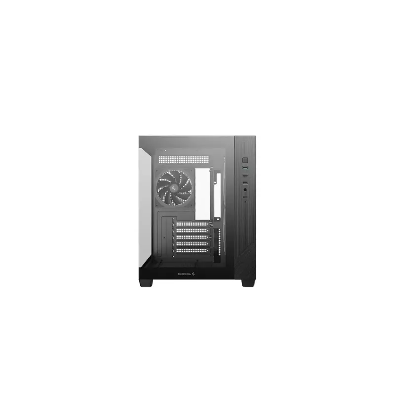 PC-kotelo DeepCool CG330 3F DeepCoolilta, Mid-Tower, musta