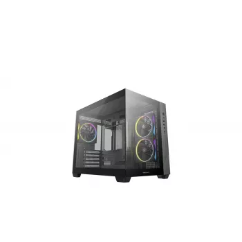 PC-kotelo DeepCool CG330 3F DeepCoolilta, Mid-Tower, musta