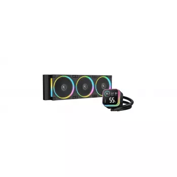 AIO-neste-CPU-jäähdytin DeepCool LQ360 ULTRA ARGB — 360 mm:n jäähdytin, ARGB-valaistus, yhteensopiva Intel/AMD