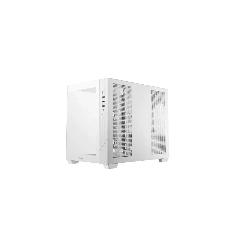 PC-kotelo DeepCool CG330 3F valkoinen — Mid-Tower ATX-kotelo, valkoinen