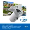 TP-Link Tapo Enhanced AI Solar Security Camera Ultra, langaton, luoti, Wi-Fi, ulko, 850 nm, 512 GB