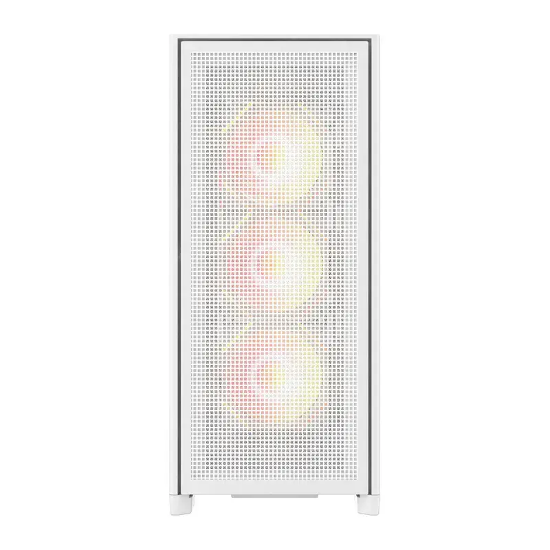 Tietokonekotelo Darkflash AIRNOVA (valkoinen) 3 esiasennetulla tuulettimella