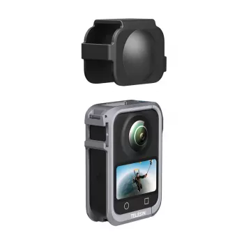 Metallinen suojakehikko Telesin DJI Osmo 360:lle – kevyt metallirunko, kiinnityspisteet