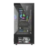 Tietokonekotelo DarkFlash DS950V etunäytöllä (musta) ja 6 esiasennetulla tuulettimella