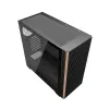 ATX-tietokonekotelo Darkflash DS900WS — miditorni, ilman tuulettimia, musta