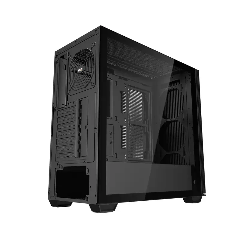 ATX-tietokonekotelo Darkflash DS900WS — miditorni, ilman tuulettimia, musta