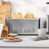 Leivänpaahdin Gastroback Design Pro 4S 2 viipaletta 1500 W musta ruostumaton teräs