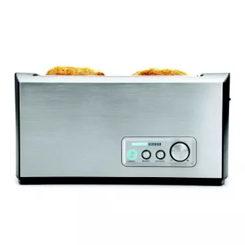 Leivänpaahdin Gastroback Design Pro 4S 2 viipaletta 1500 W musta ruostumaton teräs