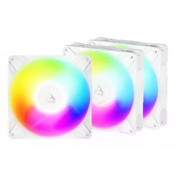 ARCTIC Freezer P14 Pro Reverse A-RGB (valkoinen) - 3 kpl:n pakkaus - 140 mm A-RGB PWM-tuuletin kaapelinsplitterillä