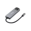 Equip 5-in-1-monitoimiadapteri, 2,5GbE, USB-A x 2, USB-C x 1, USB-C, 100W USB PD