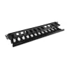 Equip 19 tuuman rack-kaapelinhallintapaneeli, musta