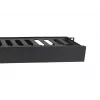 Equip 19 tuuman rack-kaapelinhallintapaneeli, musta