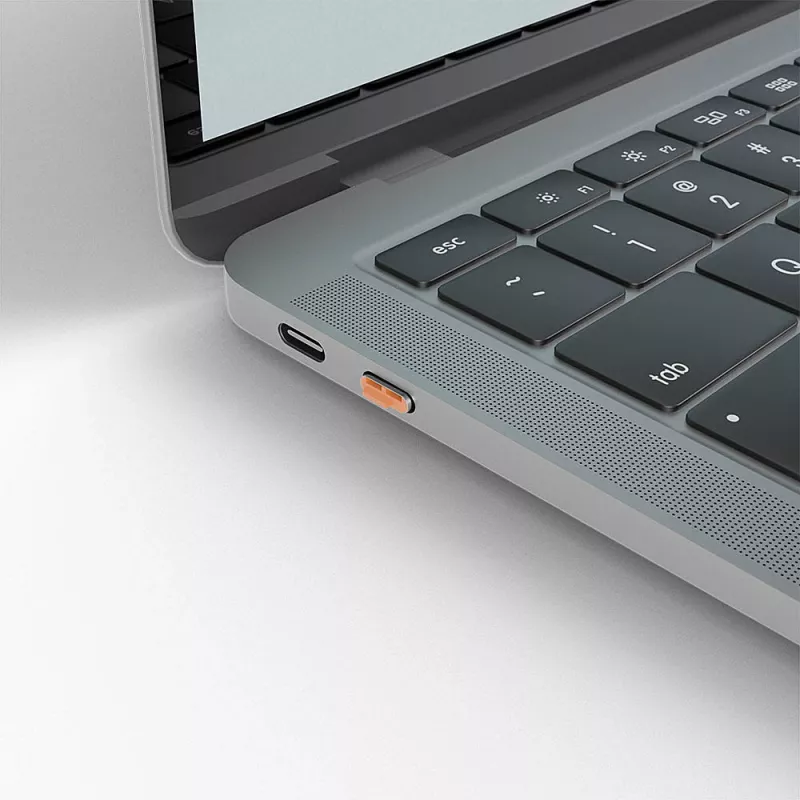 Lindy USB Type-C-porttitulppa (ilman avainta) – 10 kpl:n pakkaus, oranssi