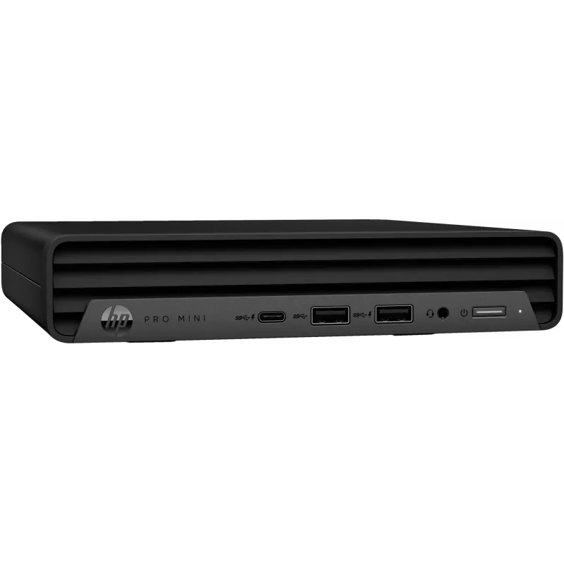 HP Pro Mini 400 G9 Intel Core i3-13100T, 16 GB, 256 GB SSD, Windows 11 Pro, musta