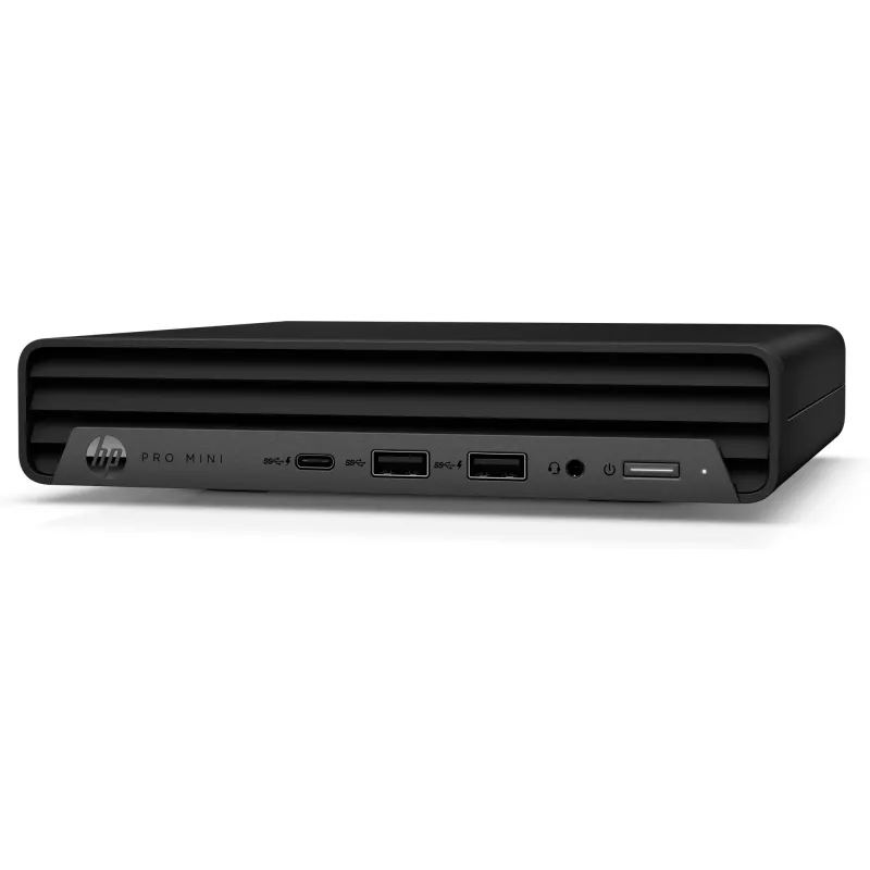 HP Pro 400 G9 Intel® Core™ i3 i3-12100T 16 GB DDR4-SDRAM 256 GB SSD Windows 11 Pro Mini-PC musta