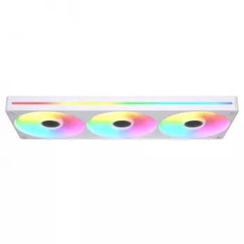 Tuuletin COUGAR Unity360-FB Single-Frame 360 ARGB PWM Forward, 120 mm, 700–2500 RPM, FDB, valkoinen