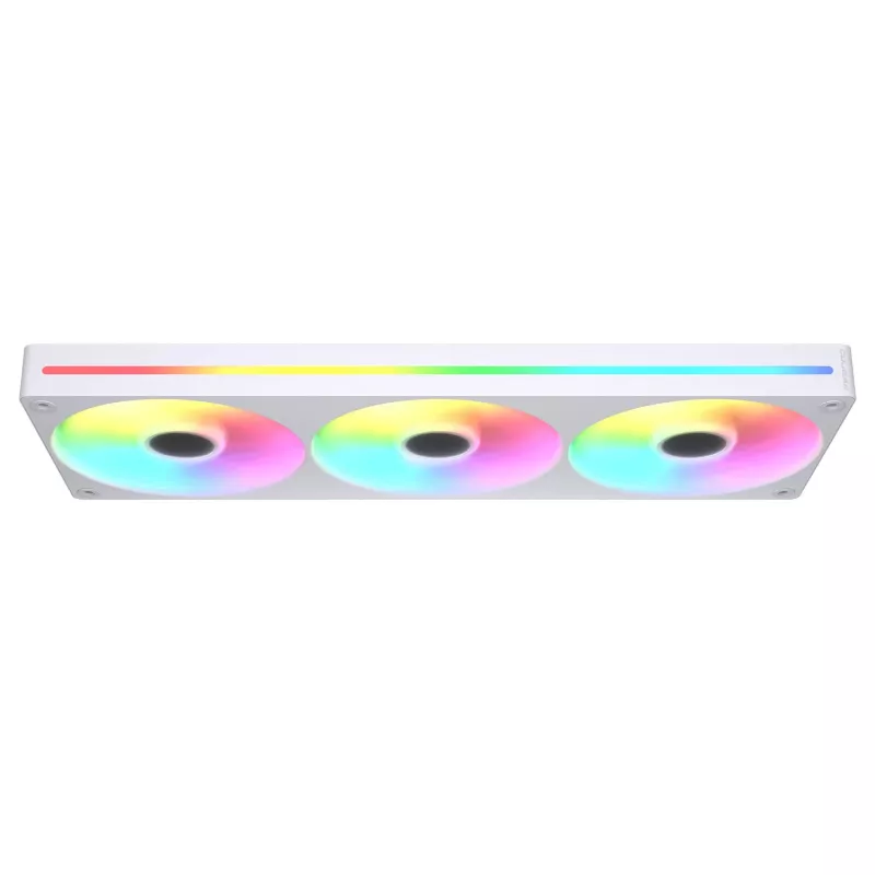 Tuuletin COUGAR Unity360-FB Single-Frame 360 ARGB PWM Forward, 120 mm, 700–2500 RPM, FDB, valkoinen