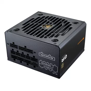 Virtalähde Cougar GR 850W ATX3.1 PCIe 5.1 80 PLUS Gold, 850 W, 20+4-pin ATX, 120 mm:n tuuletin, musta