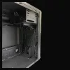 PC Micro Tower -kotelo LC-Power 2004MB-V3, Micro-ATX/Mini-ITX, musta, ylhäällä sijaitseva virtalähde, tukee 2×3,5