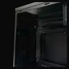 PC Micro Tower -kotelo LC-Power 2004MB-V3, Micro-ATX/Mini-ITX, musta, ylhäällä sijaitseva virtalähde, tukee 2×3,5