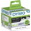 DYMO Authentic LabelWriter suuret osoitetarrat | 36 mm x 89 mm | rulla 260 kpl | musta painatus valkoiselle | LabelWriter-tarratulostimille