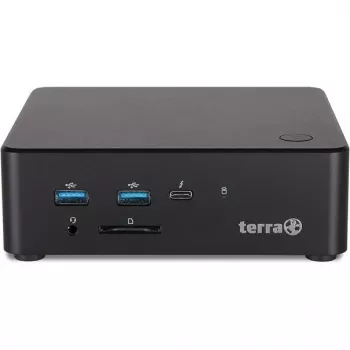 TERRA Micro 7000C GREENLINE Intel® Core™ i7 i7-1355U 16 GB DDR5-SDRAM 500 GB SSD Windows 11 Pro Micro PC Mini PC musta